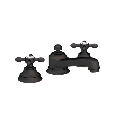 Newport Brass Widespread Lavatory Faucet in Flat Black 1640/56